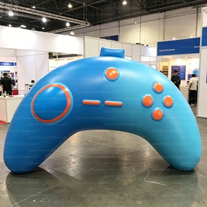 Manette de jeu gonflable <span class=keywords><strong>géante</strong></span> LED de 3 m, modèle personnalisé avec logo, manette de jeu gonflable pour événement de jeu/décoration d'exposition/fête/festival - Product Image 2