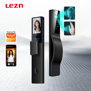 Cerradura Inteligente LEZN con Intercomunicador Activo, Alarma de Presencia, Desbloqueo Facial y por Vena de la Palma, OEM 6068, Idiomas Avanzados, Control Tuya - Product Image 1