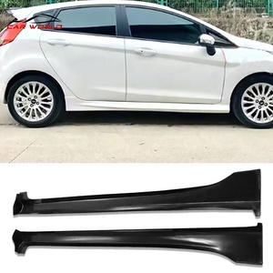Nouveau kit carrosserie noir mat pour conversion 2013-2015, diffuseur avant et arrière, jupes latérales en ABS pour voiture - Product Image 4