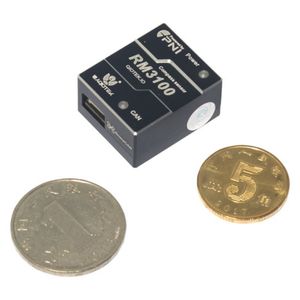 Capteur de champ magnétique QioTek RM3100 2023, nouveau, module DroneCAN pour avion RC, multicoptère, drone - Product Image 1