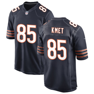 Maillots de football américain personnalisés 2026 Chicago, brodés et cousus, uniformes sportifs pour jeunes avec logos, bleu marine - Product Image 6