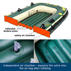 200CM de longitud <span class=keywords><strong>Intex</strong></span> Adventure al aire libre conveniente portátil PVC <span class=keywords><strong>inflable</strong></span> barco de pesca <span class=keywords><strong>Kayak</strong></span> para la deriva - Product Image 4