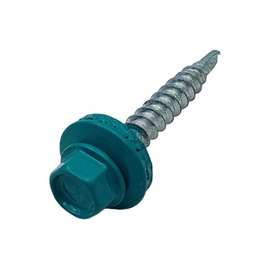 Prezzo di fabbrica cinese DIN7504 Tek viti zincate testa esagonale testa verniciata viti per tetti autoforanti - Product Image 3