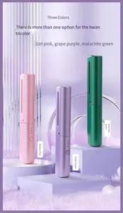 New Arrival Custom Colors Portable USB Rechargeable Cordless Wireless Stylish Mobile Hair Mini Straightener