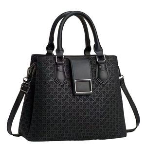 Sac à main pour femme en cuir PU de luxe 2025, grande capacité, sac bandoulière avec fermeture éclair, style tendance - Product Image 1