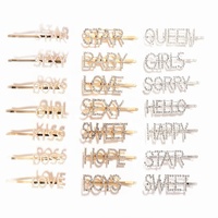 Épingles à cheveux brillantes, pinces à cheveux pour filles, outil de coiffure, barrette en diamant, accessoires pour cheveux pour femmes, pinces à cheveux, 10 pièces