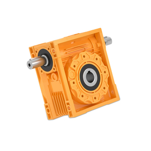 Industrial NRV050 Speed Reducer Gearbox Double Shafts <b>Worm</b> Transmission Metal <b>Gears</b> Cast Iron Material for Construction Gearbox - Product Image 2