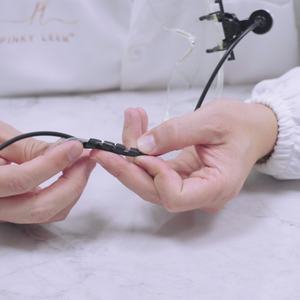 Lámpara UV Profesional Pinky Leem para Pestañas, Lámpara UV con Potencia Ajustable, Luz de Curado Rápido, Gafas de Protección UV - Product Image 2