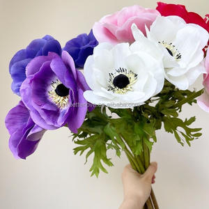 Fleurs artificielles de type naturel fleurs artificielles en vrac fleurs de renoncule artificielles en vrac bon marché - Product Image 4