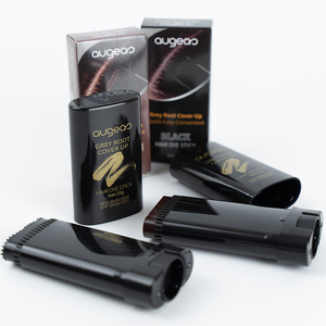 Bâton <span class=keywords><strong>de</strong></span> teinture capillaire <span class=keywords><strong>noir</strong></span> rapide et facile à utiliser – Couvre les racines grises et blanches – Brun foncé – Qualité supérieure - Product Image 5