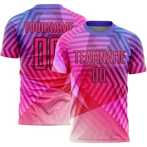 Conjunto de Camisetas de Fútbol Personalizadas Unisex para Adultos, Sublimadas, Transpirables, Cuello Redondo, Uniforme de Entrenamiento de Equipo, Nombre, Número y Logotipo Impresos - Product Image 2