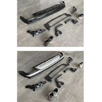 Prix d'usine Kit carrosserie Diffuseur de pare-chocs arrière avec embout d'échappement pour Audi Q7 SQ7 2020-2024