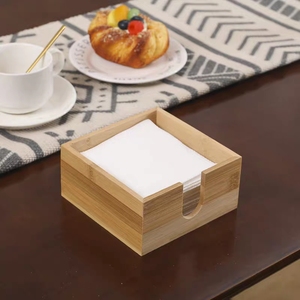 Holesale Bamboo able enterentrepieza issue problema older mayor para Restaurant Hotel ooden apapkin ttand - Product Image 4