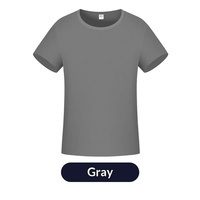 T-shirt pour homme en polyester à séchage rapide, manches courtes, vêtement de travail, chemise publicitaire culturelle, logo brodé et imprimé, vente en gros