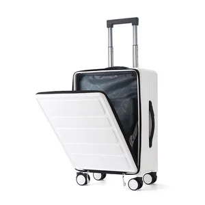 Заводские новые передние Чехлы для переноски багажа тележка с жестким корпусом Дорожный чемодан с сумкой для ноутбука