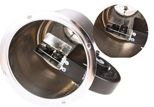 Pipa de humo para barbacoa de Metal de acero inoxidable de alta calidad con caja de resorte y Cuerda de alambre Equipo de tienda de barbacoa coreano económico - Product Image 3