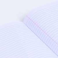 Offre Spéciale personnalisé couleur fil lié cahier soins des yeux créatif Vertical lignes horizontales cahier bureau maison Portable cahier