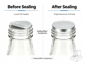 Scelleuse automatique portative à induction électromagnétique <span class=keywords><strong>GongJIn</strong></span> DCGY-F200, machine à sceller les capsules en aluminium de 20-80 mm, 220V 5kW, plastique - Product Image 4