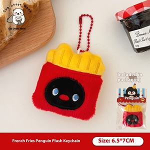 Tengyi Original Mignon <span class=keywords><strong>Pingouin</strong></span> en peluche Écologique Impression UV Pendentif de niche Décoration pour sac à dos et porte-clés Petite poupée lumineuse - Product Image 6