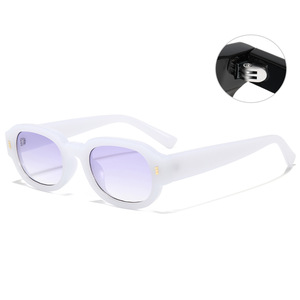 LBashades SZ1005 Tendances 2025 Lunettes de soleil de créateur Lunettes d'été Couleur bonbon Petites lunettes de soleil rondes Ombre fraîche et fraîche - Product Image 2