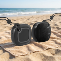 Haut-parleur Bluetooth 5.3 sans fil compact en gros avec lecture de carte TF, étanche IPX4, sortie 5W pour les voyages en extérieur