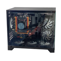 PCOOLING Factory Custom Logo Pc Case Gaming Computer con vidrio templado M-Atx Tower Pc Case para escritorio