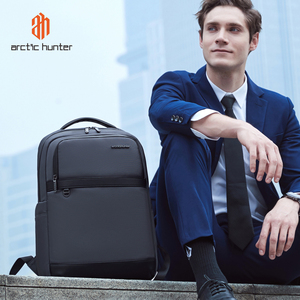 Bắc cực Hunter tùy chỉnh du lịch máy tính xách tay Ba lô người đàn ông kinh doanh túi USB sạc cổng dây kéo không thấm nước Máy tính xách tay ba lô thông minh - Product Image 6