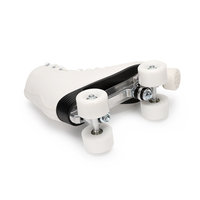 Patins à roulettes Quad extérieurs professionnels chaussures traditionnelles à quatre roues pour la location de patinoire