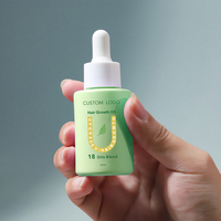 Usine personnalisée BatanTea Tree Hair Elixir Growth Oil Romarin Menthe Cuir chevelu Renforçant la chute des cheveux Loose and Wild Hair Growth Oil