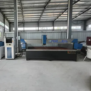 Mesin pemotong waterjet 3 sumbu, mesin pemotong waterjet tekanan tinggi, mesin pemotong ubin batu