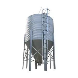 Silo de alimentación de 1 tonelada, 2500 toneladas, granos de Silo A, precio más barato