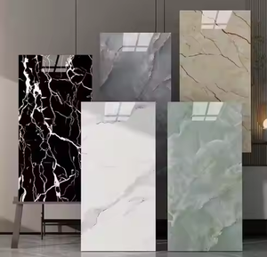 थोक पत्थर प्लास्टिक बोर्ड <span class=keywords><strong>pvc</strong></span> संगमरमर पैनल 3 मिमी pcv सजावटी के लिए संगमरमर शीट - Product Image 5