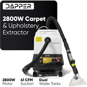 Dapper Commercial Carpet <b>Cleaner</b> 2.5 Gal Tank Hot Water <b>Spray</b> Function Upholstery Extractor - Product Image 2