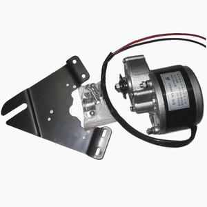 มอเตอร์ไฟฟ้ากระแสตรงแบบแปรงถ่าน 250W 24V 36V สำหรับจักรยานไฟฟ้า / รถสามล้อไฟฟ้า มอเตอร์สกู๊ตเตอร์ไฟฟ้า พร้อมขายึดและสกรู รุ่น <span class=keywords><strong>MY1016Z2</strong></span> - Product Image 1