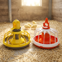 Système d'alimentation automatique pour l'élevage avicole, équipement en plastique PP, garantie 1 an pour les poulets de chair