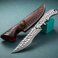 Couteau à lame fixe en acier inoxydable Full Tang, style Ice, outil utilitaire tranchant, pour camping en extérieur, découpe sur le terrain, portable, usage domestique, OEM