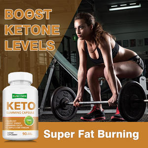 वजन प्रबंधन के लिए निजी लेबल प्रीमियम कीटो स्लिमिंग कैप्सूल प्रोटीन के साथ केटोन स्तर कैप्सूल - Product Image 4