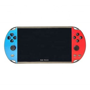 X12 Plusเครื่องเล่นเกมมือถือ7.0นิ้ว,เครื่องเล่นเกมแบบเรโทร64บิตมีเกม3500เกมในตัวหน้า<span class=keywords><strong>จ</strong></span>อใหญ่ - Product Image 1