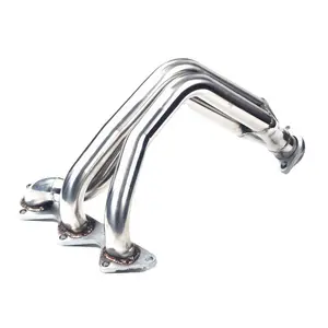 car tip stainless steel exhaust pipes manifold Maximizer Steel Exhaust Header 91-99 Mitsubishi 3000GT Stealth DOHC V6