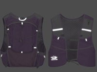 Sac à dos de course en polyester léger avec hydratation intégrée pour sports de plein air, marathon, trail, cyclisme, randonnée, escalade