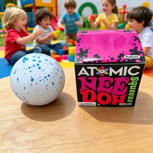 Nuevo Juguete Sensorial Antiestrés NeeDoh Snow Ball Crunch, Juguete Musical para Apretar y Liberar Emociones, Material EVA, Regalo para Niños - Product Image 6