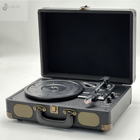 Portable valise vinyle platine DJ platine vinyle LP tourne-disque automatique Vintage tourne-disque