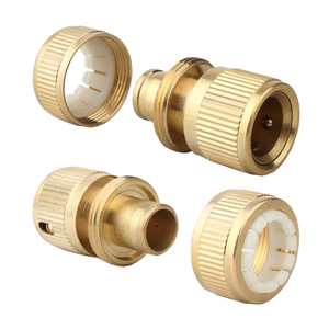 ขั้วต่อด่วนทองเหลืองข้อต่อท่อน้ําในสวนอุปกรณ์ดูดซับ Pipplastic OEM ODM ข้อต่อจีนชายหล่อกลมเท่ากับ <span class=keywords><strong>YOD</strong></span> - Product Image 1