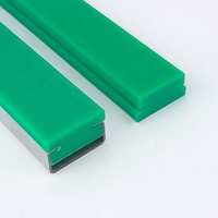 Chine Entreprises Personnalisé Cnc Chaîne En Plastique Linéaire Rail Ceinture Glissière PTFE Uhmw pe Hdpe Nylon Uhmwpe Guide Résistant À La Chaleur