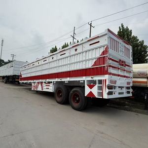 รถกึ่งพ่วงด้านเดียวแบบ2แกน60/80/100ตันรถกึ่งพ่วงด้านเดียวถูกส่งออกไปยังซูดาน - Product Image 2