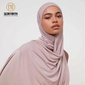 <span class=keywords><strong>2025</strong></span> Tốt Nhất Bán Màu Sắc Đẹp Cao Cấp Jersey Hijab Tốt Vải Thoáng Khí Tre Dệt Khăn Choàng Cho Phụ Nữ Khăn - Product Image 1