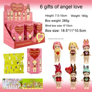 Figuras <span class=keywords><strong>de</strong></span> Cupido <span class=keywords><strong>de</strong></span> PVC bonitas <span class=keywords><strong>de</strong></span> moda, decoración <span class=keywords><strong>de</strong></span> teléfono con personaje congelado, cajas misteriosas <span class=keywords><strong>de</strong></span> decoración <span class=keywords><strong>de</strong></span> PVC, 2 uds. - Product Image 3