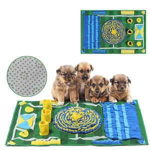Интерактивный Тренировочный Коврик для кормления собак, футбольный стадион, коврик для вынюхивания домашних животных - Product Image 1