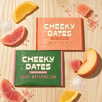 Sachets personnalisés à scellage arrière, finition brillante, résistants à l'humidité, pour emballage de snacks et bonbons