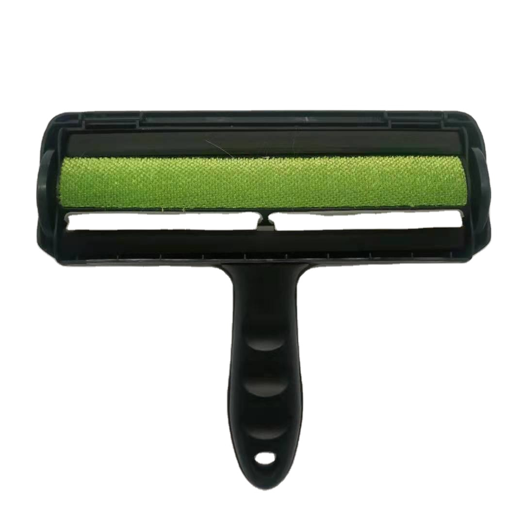reusable 2-way pet roller couch hair removal dog pet cat fur remover roller sofa clothes lint cleaning brush pet hair remover